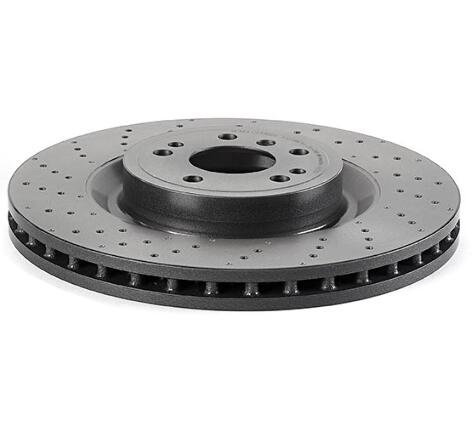 Mercedes Brakes Kit - Pads & Rotors Front and Rear (350mm/330mm) (Low-Met) 2115401717 - Brembo 1636101KIT